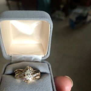 LADIES DIAMOND WEDDING SET